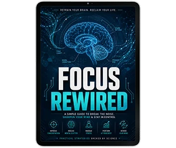 Focus Rewired bonus guide cover, included with the 3-bottle and 6-bottle Neuro Serge packages